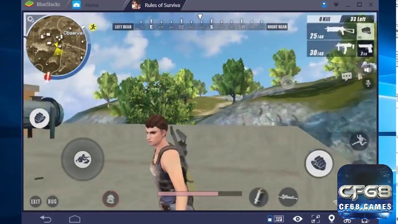 Rules of Survival - một trong những tựa game sinh tồn nổi tiếng và được yêu thích trên thị trường game di động.