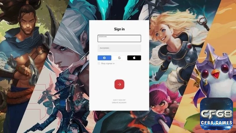 Khám phá cách tạo tài khoản riot cùng CF68 nhé!