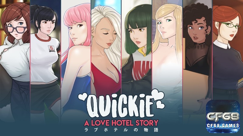 Những cô nàng quyến rũ trong game 18 mobile Quickie: A Love Hotel Story