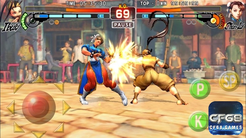 Street Fighter IV cho phép game thủ chọn từ nhiều nhân vật khác nhau 