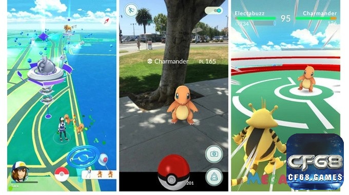 Pokemon GO mang lại công nghệ thực tế ảo (AR) mới lạ hấp dẫn