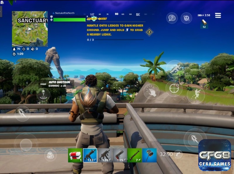 Fortnite Mobile mang đến trải nghiệm thú vị cho game thủ 