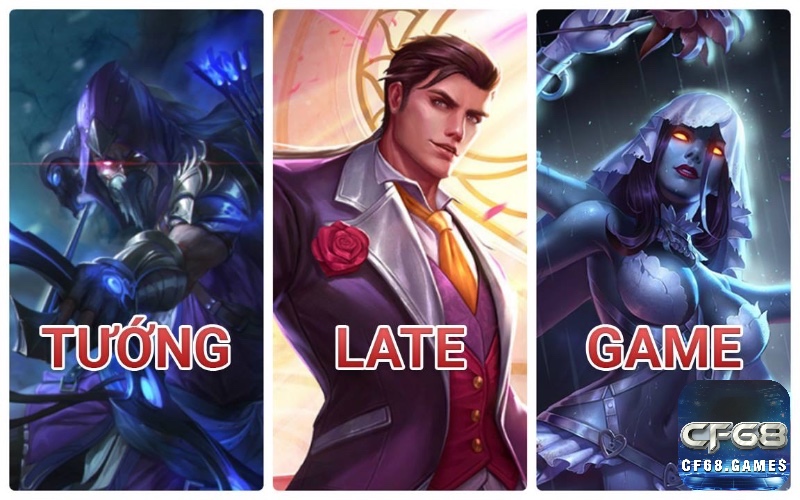 Đặc điểm của late game là các tướng đã đạt sức mạnh tối đa nên cần có chiến lược đội hình bảo vệ các mục tiêu