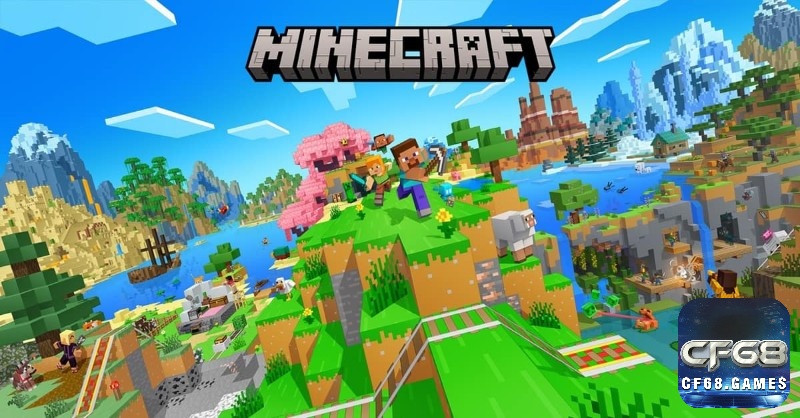 Minecraft thu hút người chơi bởi màu sắc tươi sáng